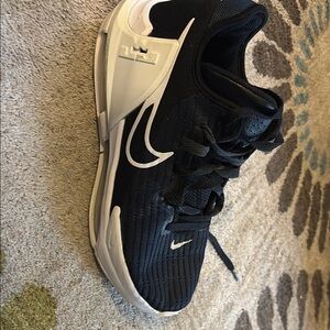 Black and White Athletic Sneakers